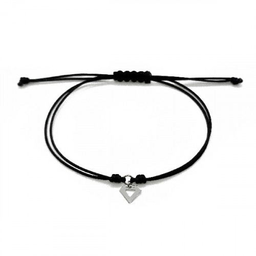 PULSERA EKAN ORO BLANCO DIAMANTE - 081254