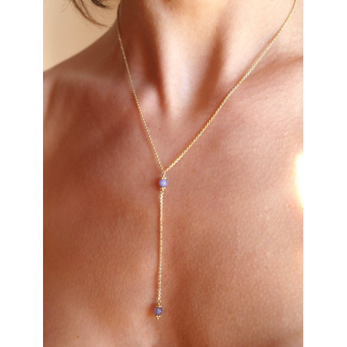 COLLARET ALISIA ESCOT TANZANITA - AL3058ORO TANZANITE