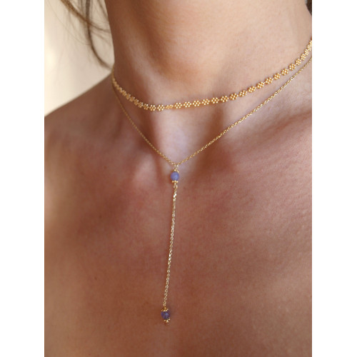 COLLARET ALISIA ESCOT TANZANITA - AL3058ORO TANZANITE