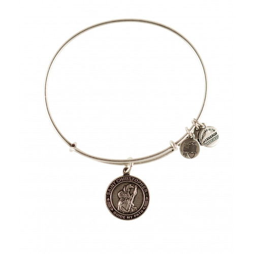 POLSERA ALEX AND ANI SAN CRISTÒFOL ACABAT PLATA  - A12EB09RS