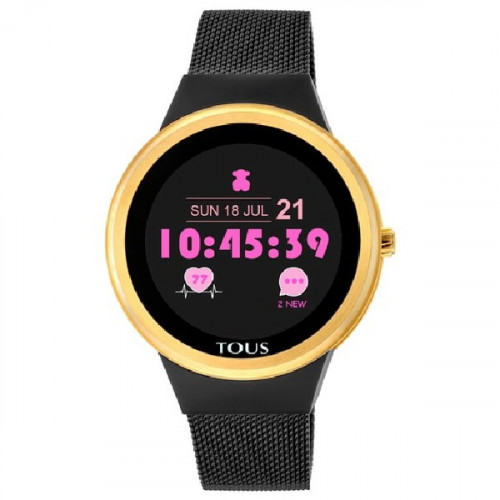 RELOJ TOUS ROND CONNECT ACERO IP DORADO  - 100350670