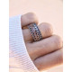 ANILLO SUNFIELD PLATA CIRCONITAS - AN060451