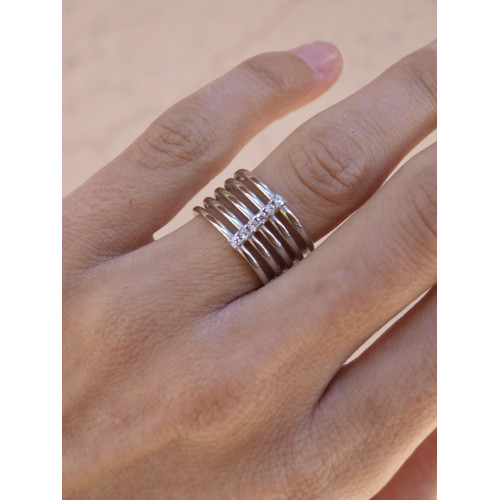 TOP SILVER RING - AN6739P