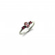 ANILLO TOP SILVER ROSA - AN6501PR