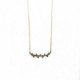 COLLAR PANOS & SAVAS ORO ROSA  DIAMANTES - N1785B