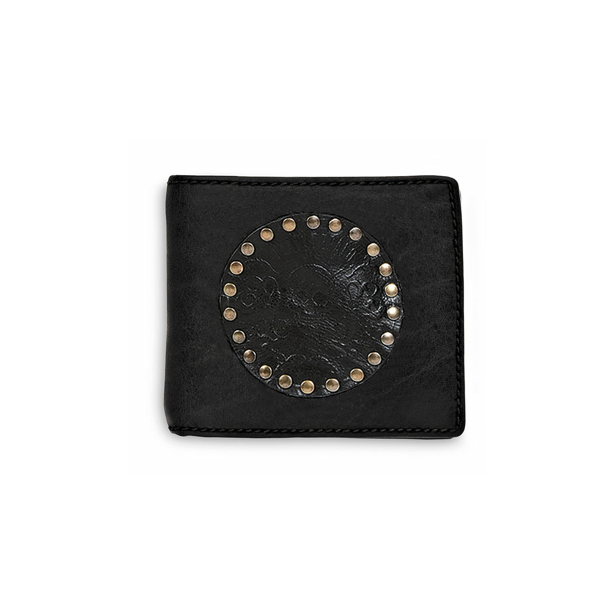CARTERA PLATADEPALO AMARICANO SKULL - ACS4