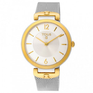 S-MESH GOLD IP STEEL TOUS WATCH - 200350500