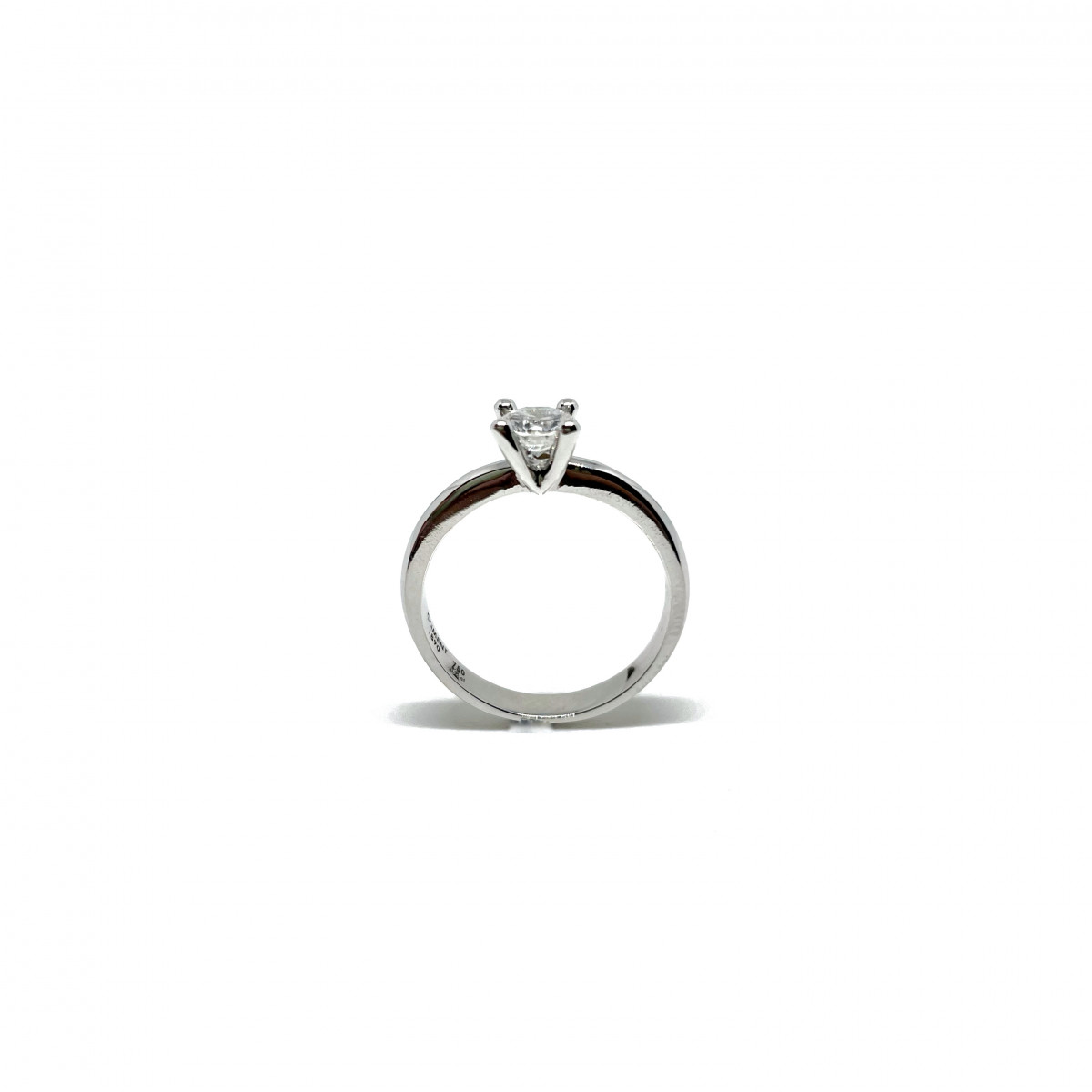 0,51 CARATS SOLITAIRE CLIMENT 1890 RING - S-2584-4/BR