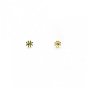 PENDIENTES BEBE SANDRA ORO FLOR - ML076-1PR