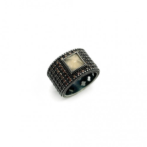 ANILLO SUNFIELD CUARZO ROSA - AN061951/13