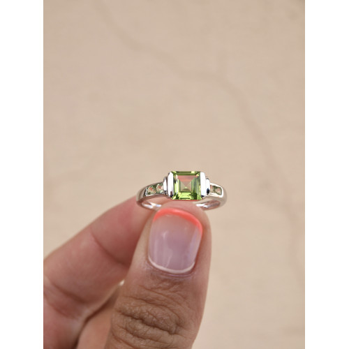 PERIDOT CLIMENT 1890 RING - S23/RNC19622/BPE