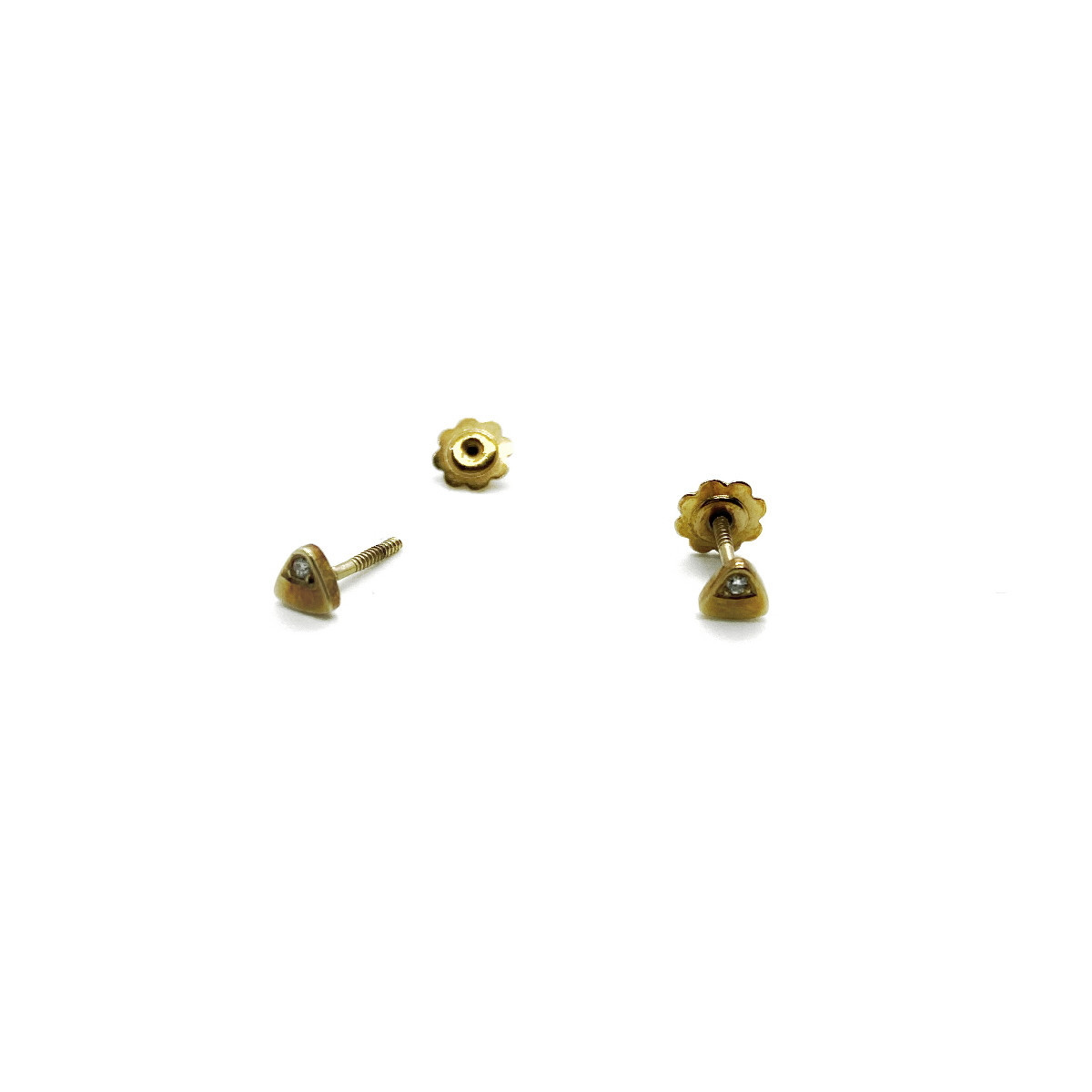 TRAINGLE CLIMENT 1890 BABY EARRINGS - BOIX