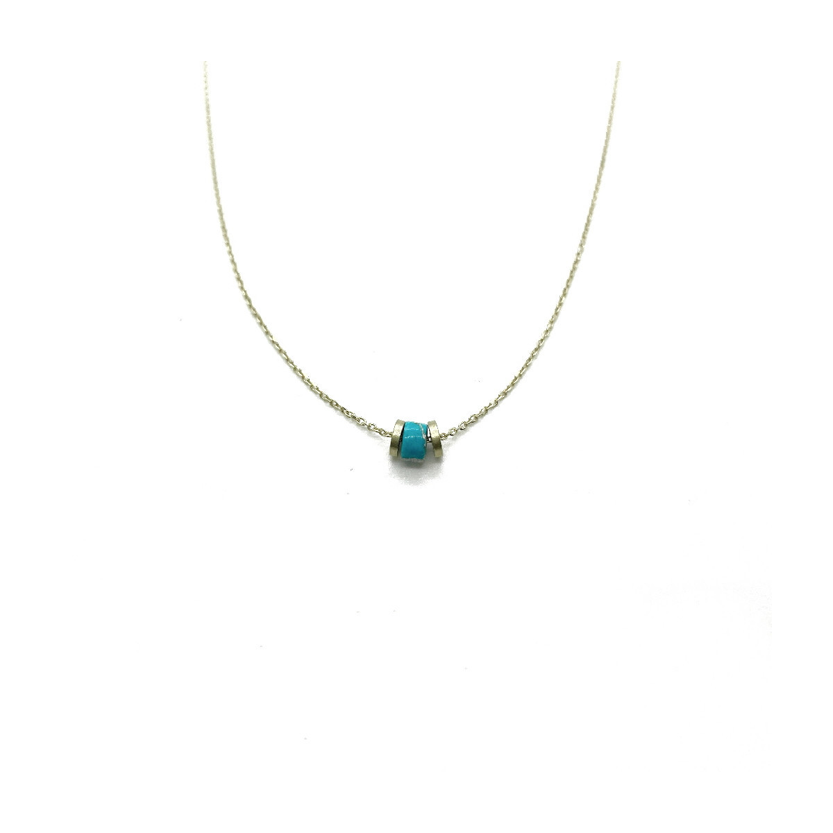 TURQUOISE  ALISIA NECKLACE - AL1982ORO TURCHESE