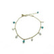 PULSERA ALISIA - AL1339ORO AZZURRO