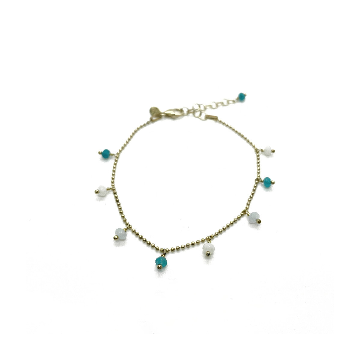 PULSERA ALISIA - AL1339ORO AZZURRO