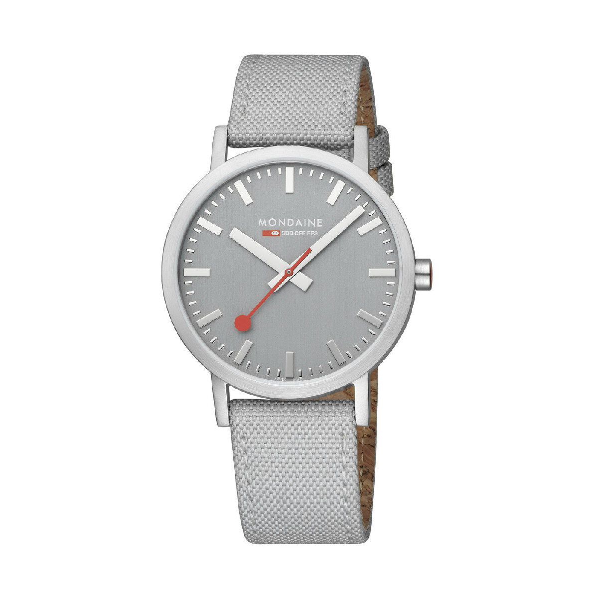 RELLOTGE MONDAINE SBB CLASSIC 40 MM GRIS - M6603036080SBH