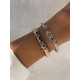 TOP SILVER BRACELET - PU6602PF