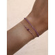 PULSERA ALISIA ROSE RUBINO - AL1569ROSE RUBINO