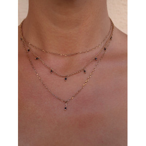 SPINEL ALISIA NECKLACE - AL1440ROSE SPINELLO