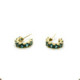 PENDIENTES TOP SILVER VERDE - PE6943PXV
