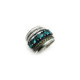 ANILLO TOP SILVER VERDE - AN6902PV