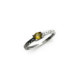 ANILLO TOP SILVER MOSTAZA - AN6954PTEXTG