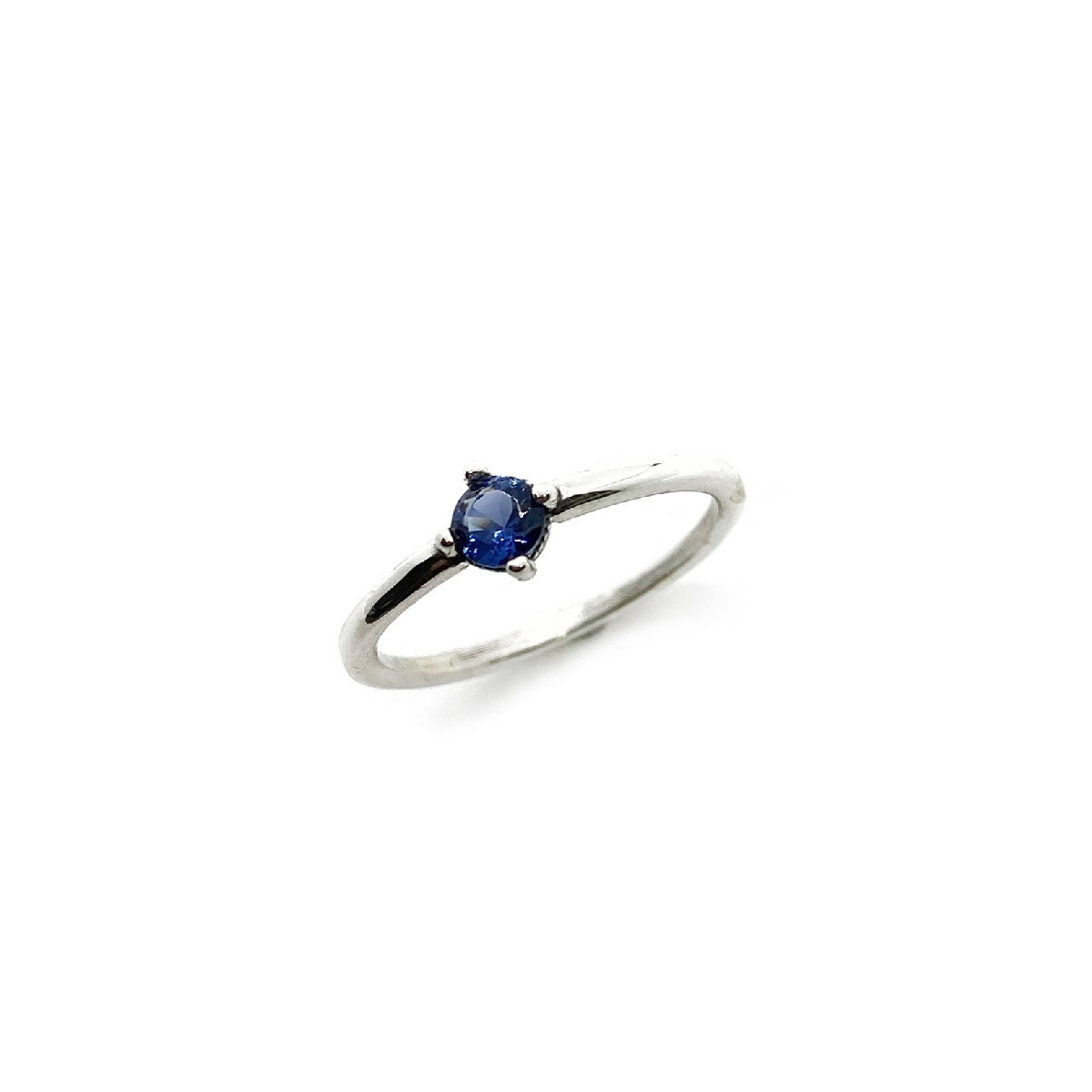 ANILLO TOP SILVER AZUL - AN6954PB