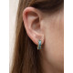 PENDIENTES TOP SILVER VERDE - PE6943PXV