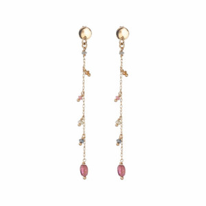 PENDIENTES ALISIA TURMALINAS ORO - AL1724ORO