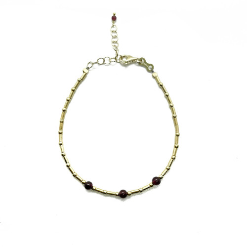 PULSERA ALISIA GRANATE ORO - AL3519ORO GRANATO