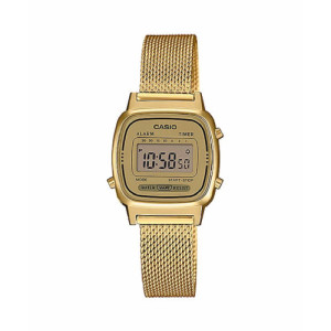 RELOJ CASIO DIGITAL VINTAGE DORADO - LA670WEMY-9EF
