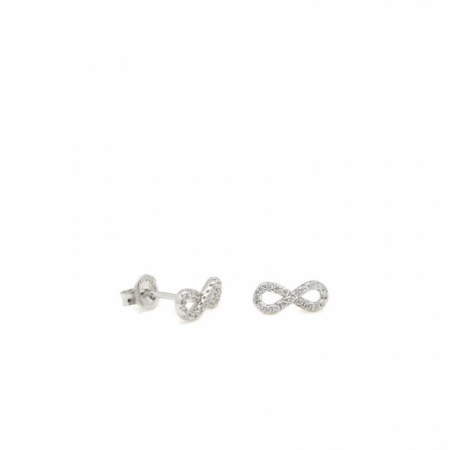 INFINITY LINEARGENT EARRINGS - 15532-W-A