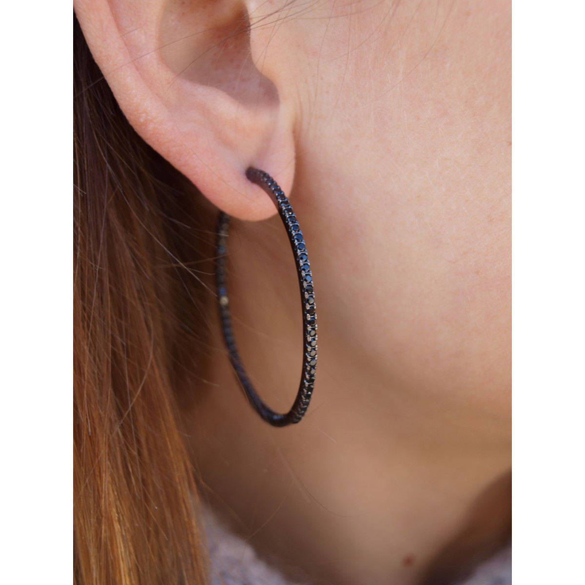 PENDIENTES LINEARGENT CRIOLLAS - 6497-N-A