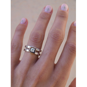 ANILLO CLIMENT 1890 SOLITARIO - S-2536/BR