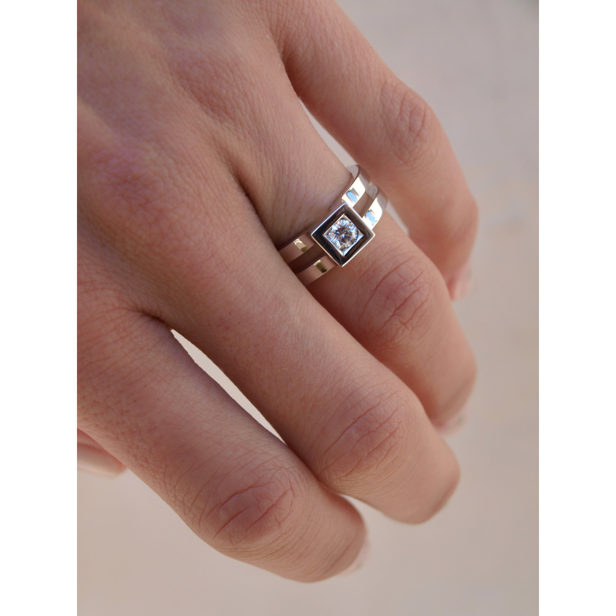 ANILLO CLIMENT 1890 SOLITARIO - S-2536/BR