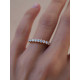 ANILLO CLIMENT 1890 MEDIA ALIAZA GRAPAS 0,05 QUILATES - S-479-9/BR