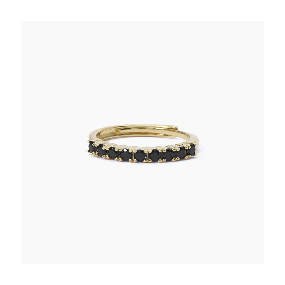 ANILLO MABINA CIRCONITAS NEGRAS - 523284