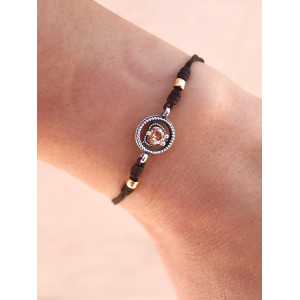 PULSERA TOP SILVER CORAZÓN CAVA - PU7041PMAC