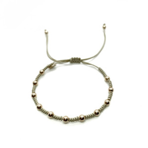 ROSE GOLD BEIGE JAIBOR BRACELET - B9443MPBEG