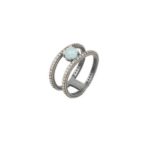 ANILLO SUNFIELD ÓPALO AZUL - AN064270