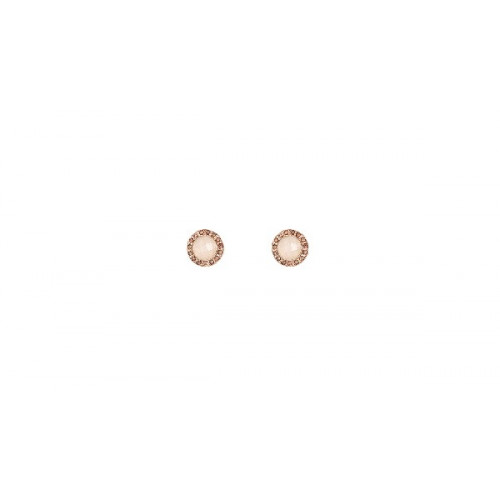 ROSE QUARTZ SUNFIELD EARRINGS - PE060639/2