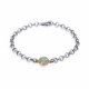 PULSERA PLATADEPALO CALCEDÓNIA - WB344X T/19