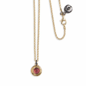 COLLAR PLATADEPALO CUARZO ROSA - WN137X