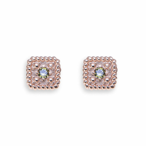 PENDIENTES PLATADEPALO VERDE - WE151G