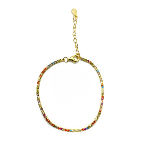 PULSERA TOP SILVER MULTICOLOR - PU7071PXC