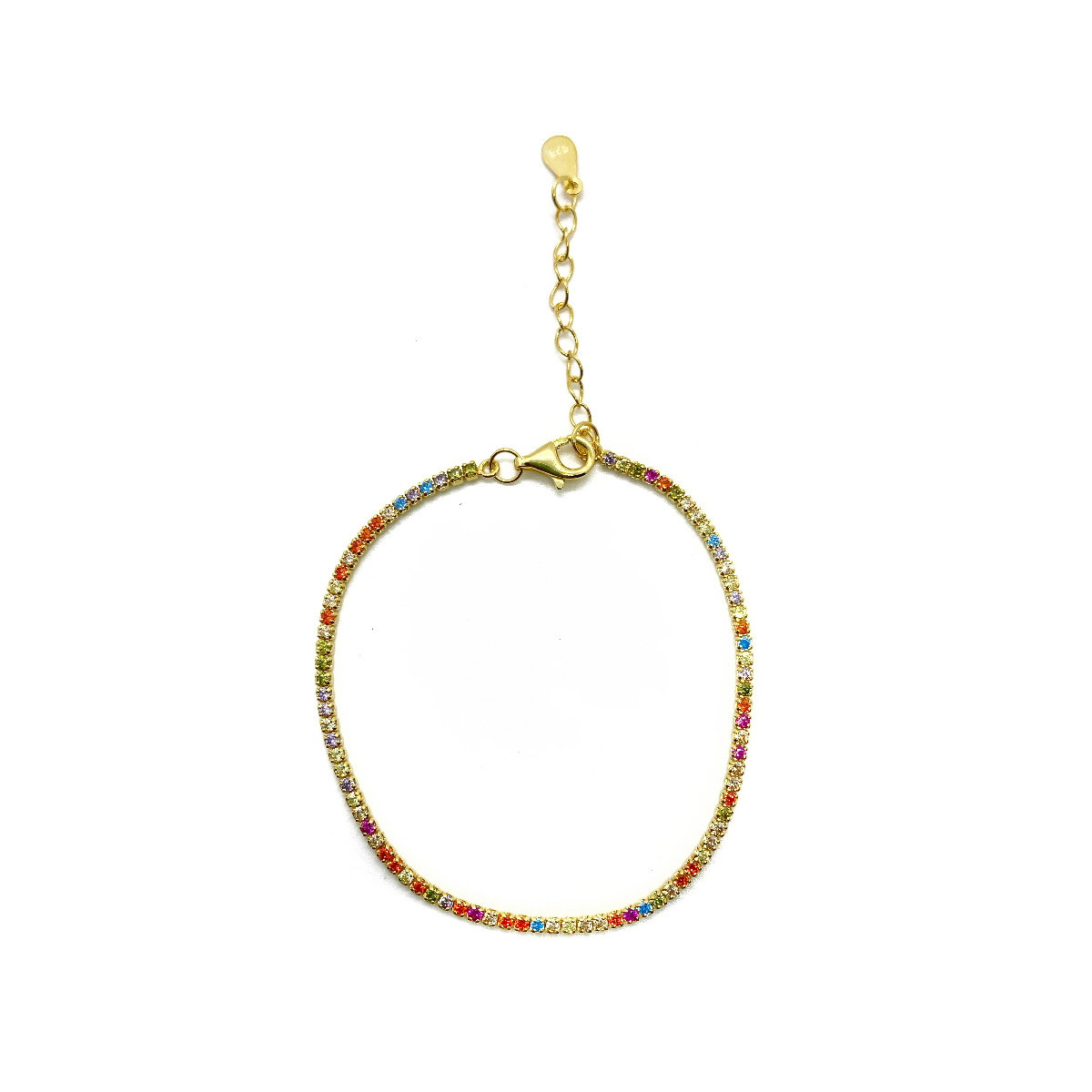 PULSERA TOP SILVER MULTICOLOR - PU7071PXC