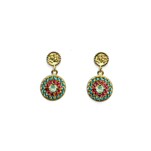 PENDIENTES TOP SILVER CALCEDÓNIA - PE6904PXART