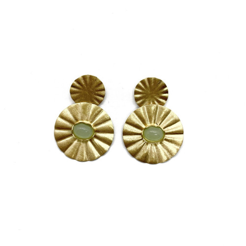 PENDIENTES SARA SOUSA VERDE - BR.FRIDA13-12PL