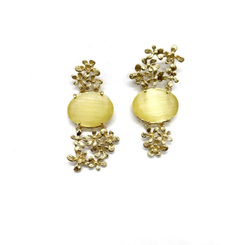 YELLOW SARA SOUSA EARRINGS - BR.FRIDA2-17PL