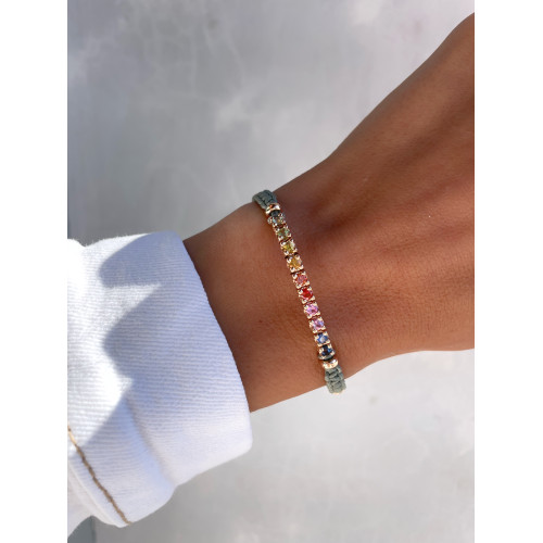 PULSERA JAIBOR RAINBOW - B2676MPCAQ